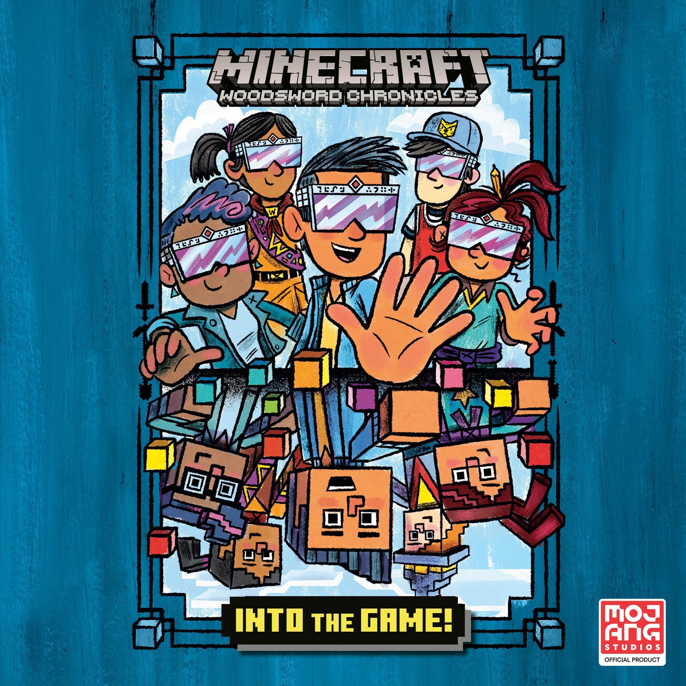 Cover art for Into the Game! (Minecraft Woodsword Chronicles #1)