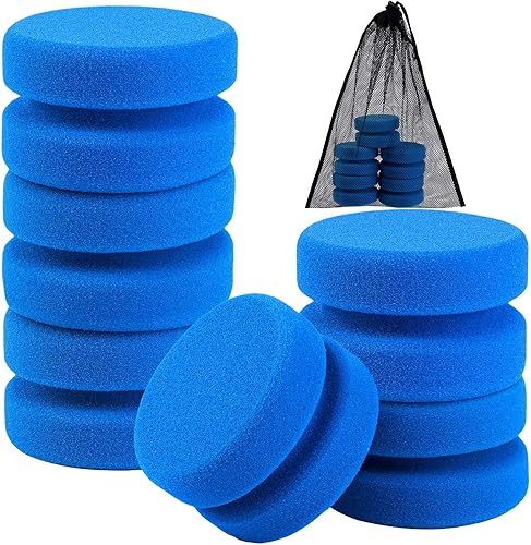 Aodaer Paquete de 6 esponjas aplicadoras de esponja de pintura, esponja azul para detalles de pintura utilizada para manualidades de arte o encerado