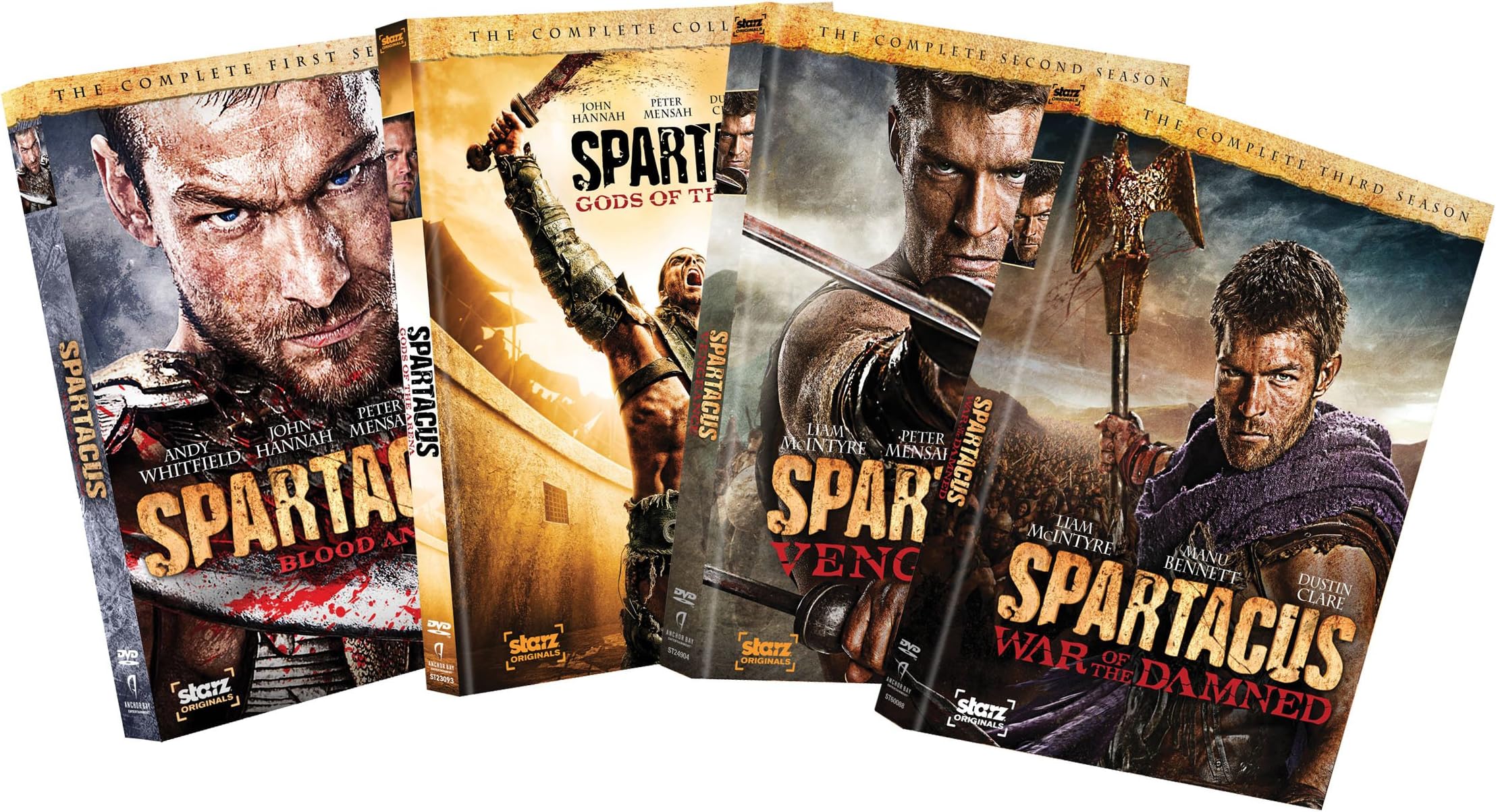Spartacus Seasons 1-4 Bundle [DVD]