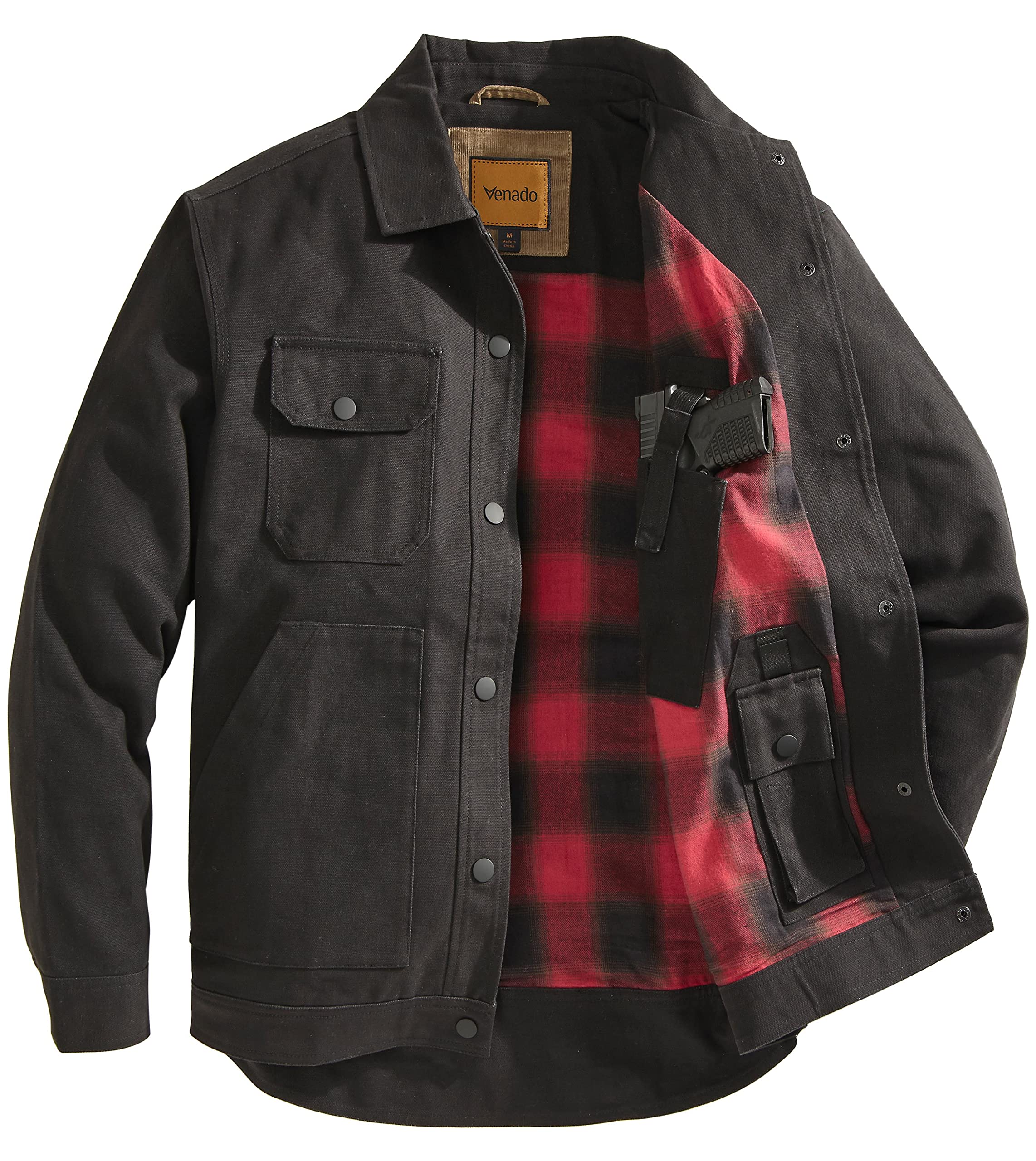 Buy Venado Concealed Carry Shirt Jacket for Men Heavy Duty Canvas