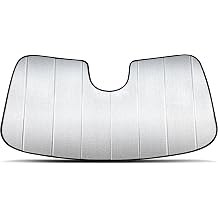 Custom Fit Windshield Foldable Sunshade for 2024 2025 2026 Porsche Macan EV EV Models Only, Compact Reflective Block UV Visor Protector Folding Insulation Accessories Made in USA