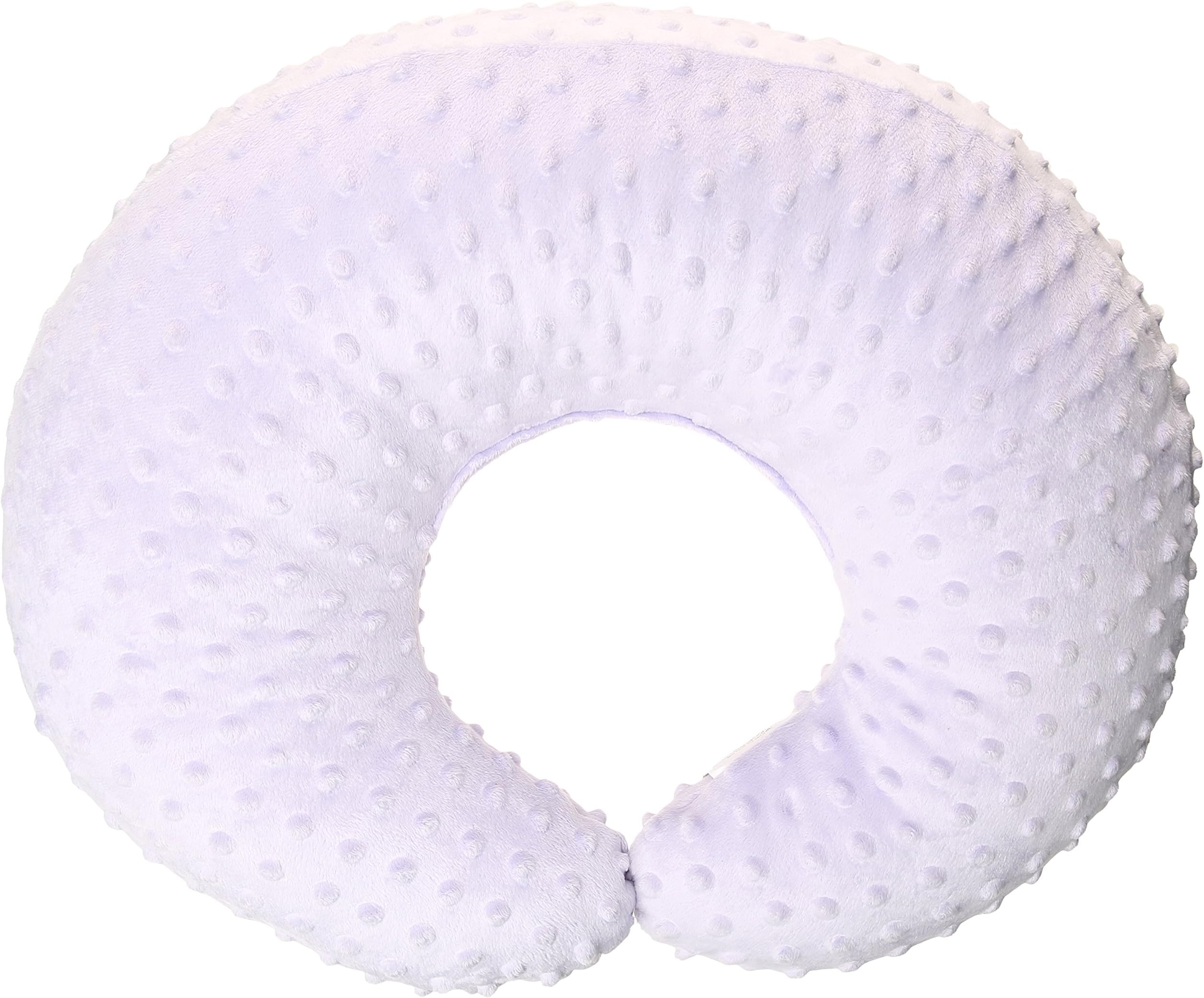 Mother's Lounge Nursing Pillow - Minky Fabric Style (Lilac)