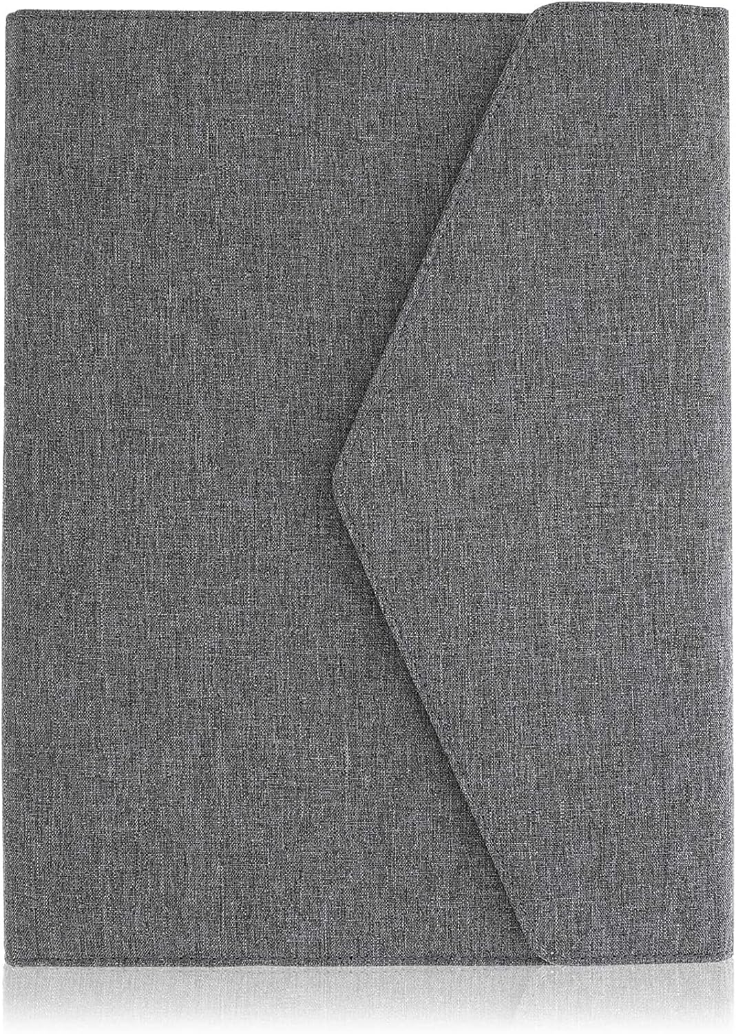 Professional Legal Notepad Portfolio, Grey Folio Notebook for Business and Work Organizer (12.5 x 10 in) : Office Products