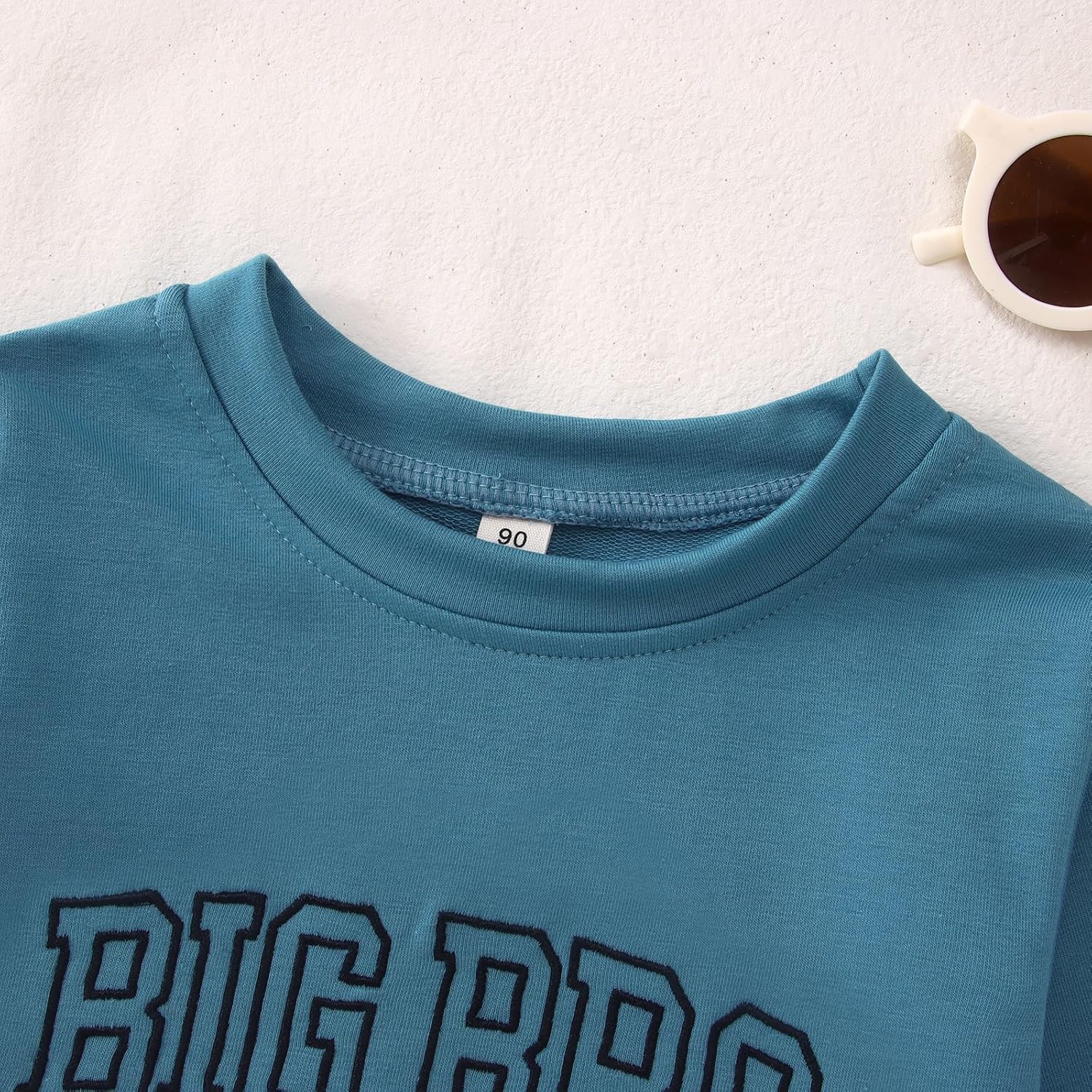 Big Brother Sweatshirt Toddler Baby Boy Embroidery Big Bro Est. 2025 Pullover Crewneck Clothes Announcement Fall Top - Image 6