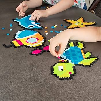 toyページ Amazon.com: Jixelz 1500 Piece Set Under The Sea Pixelated