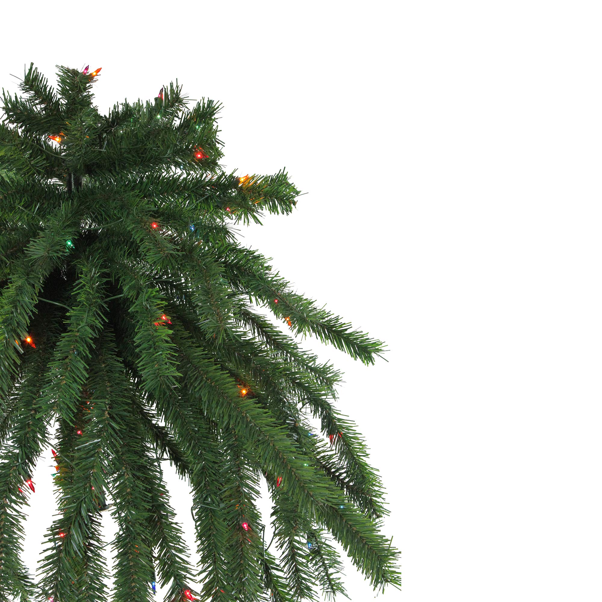 Northlight 6' Pre-Lit Artificial Tropical Outdoor Patio Palm Tree - Multicolor Lights