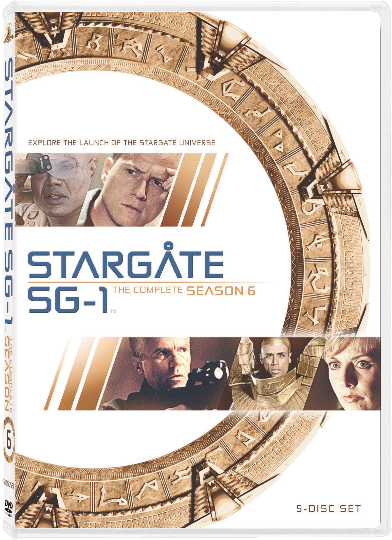 Stargate SG-1: Season 6 para organizar maratones de series los fines de semana en casa