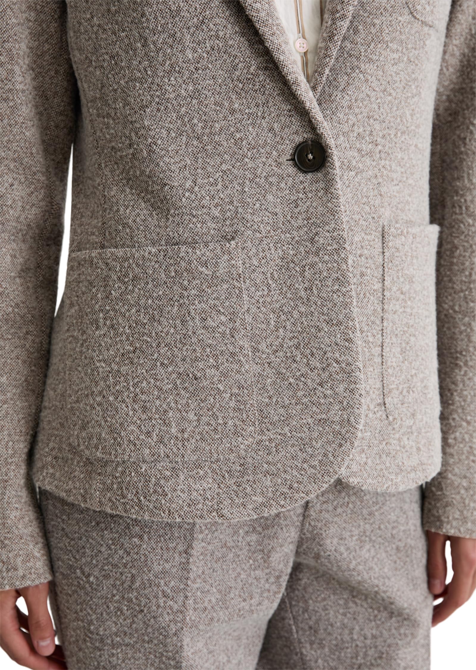 Marc OߴPolo Blazer de Punto Elegante Mujer Relaxed Fit