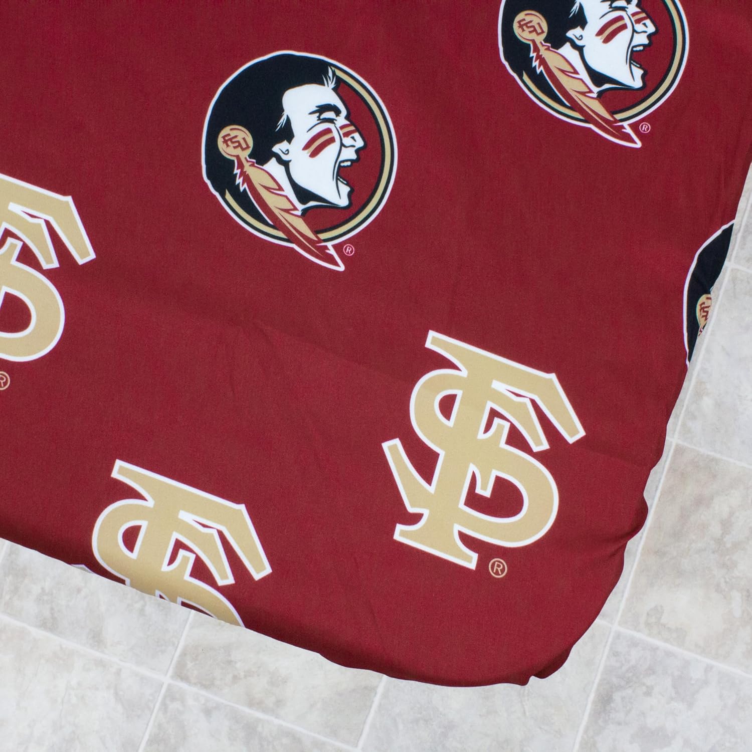 Florida State Seminoles Tailgate Fitted Tablecloth, 72" x 30", 6 ft Table