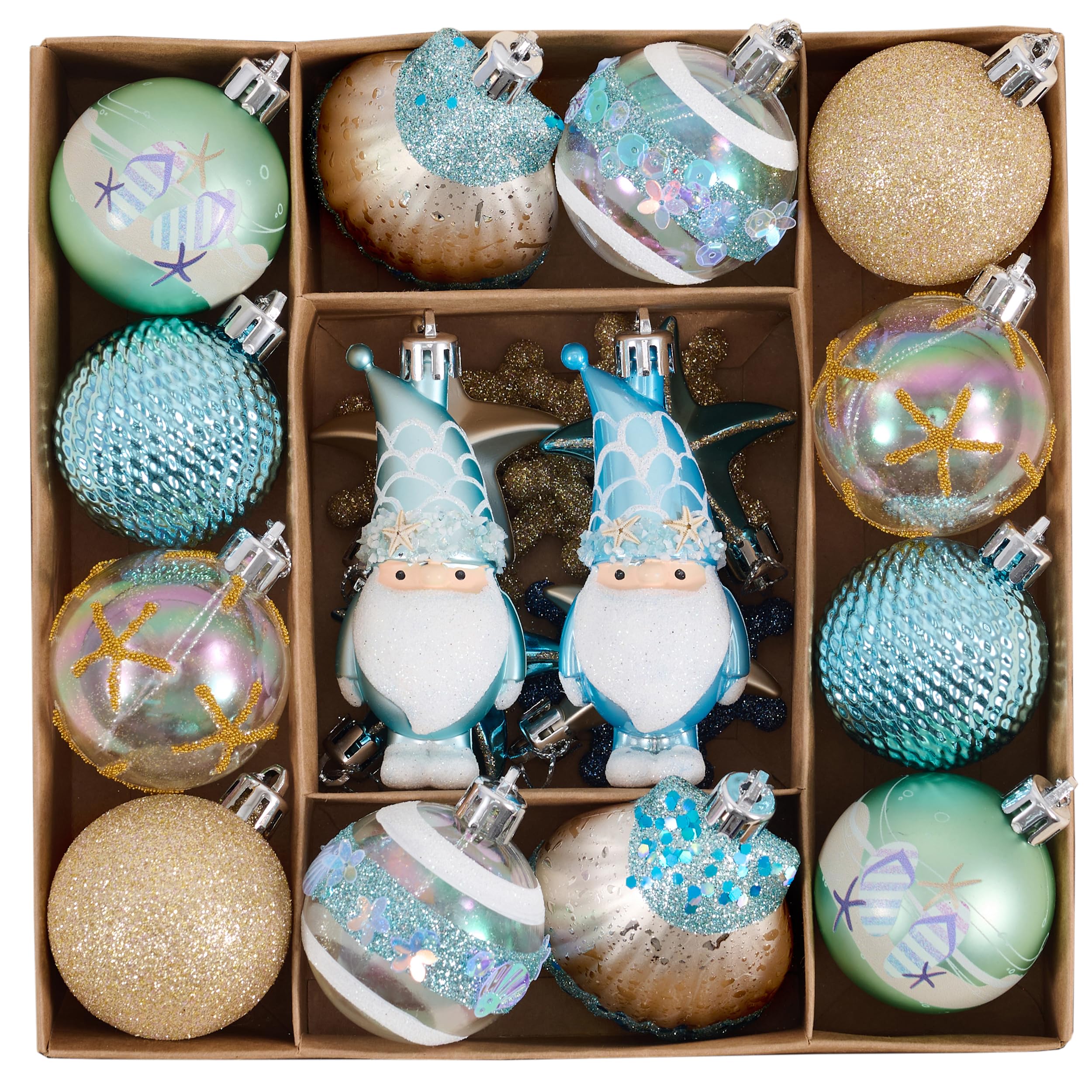 Décorations d'été de sapin légères pour orner vos gnomes et fenêtres