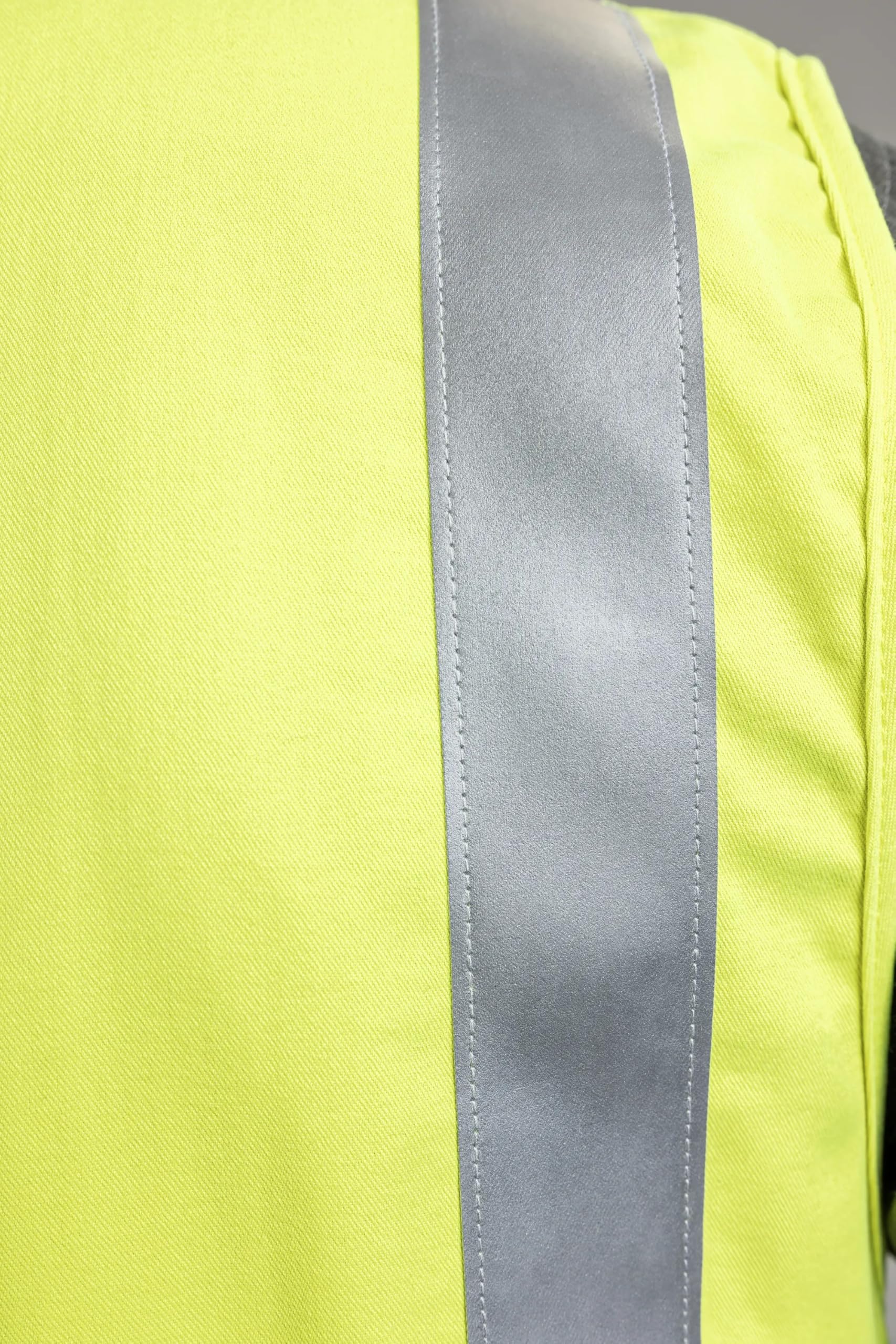 National de sécurité Apparel V21tv2zxl Deluxe Class 2 FR haute visibilité Gilet de sécurité, XL, jaune fluo, 1