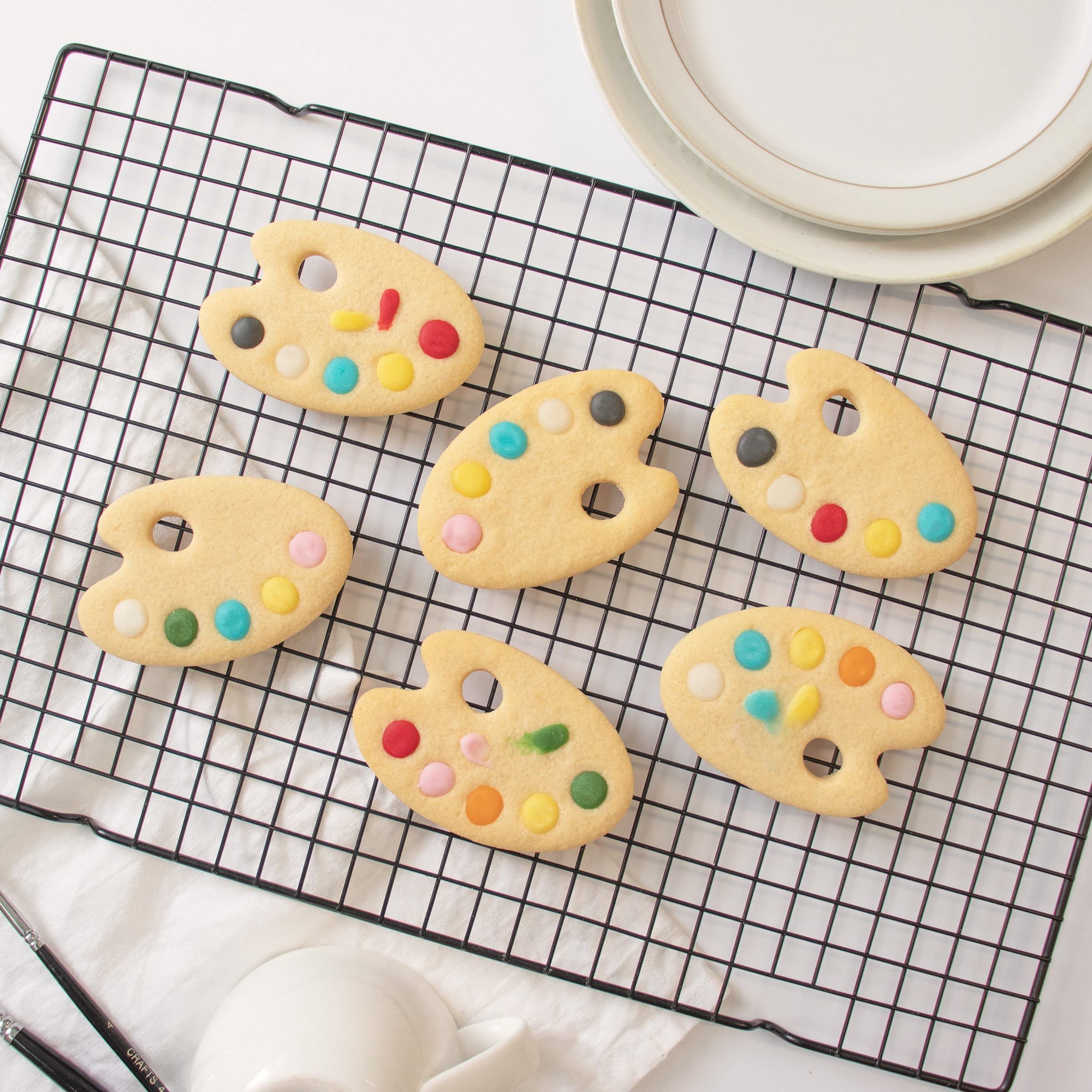 Amazon | BAKERLOGY アーティストパレット クッキー型｜焼き菓子や