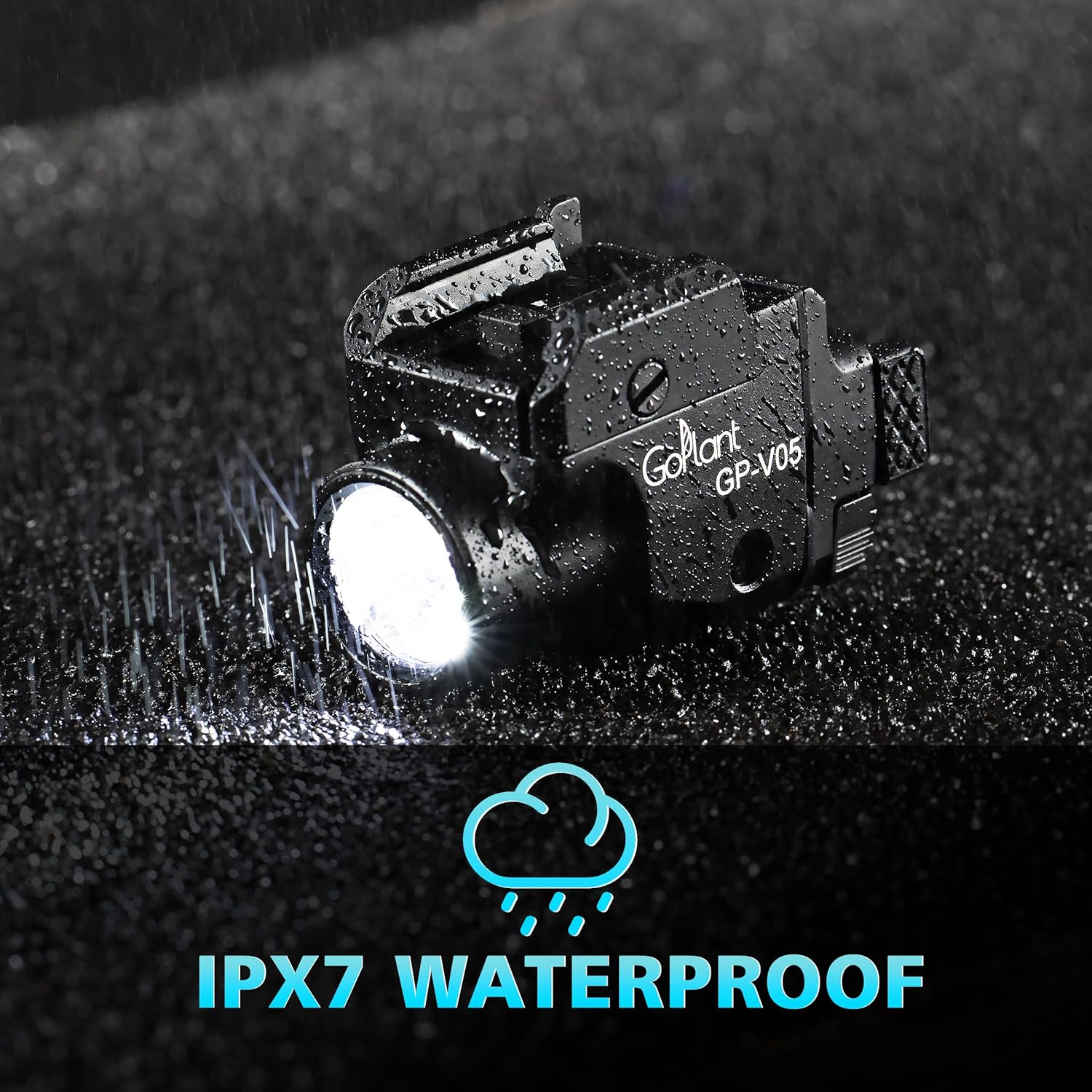 V05 1500 Lumens Pistol Light + PB03 Tactical Battle Belt