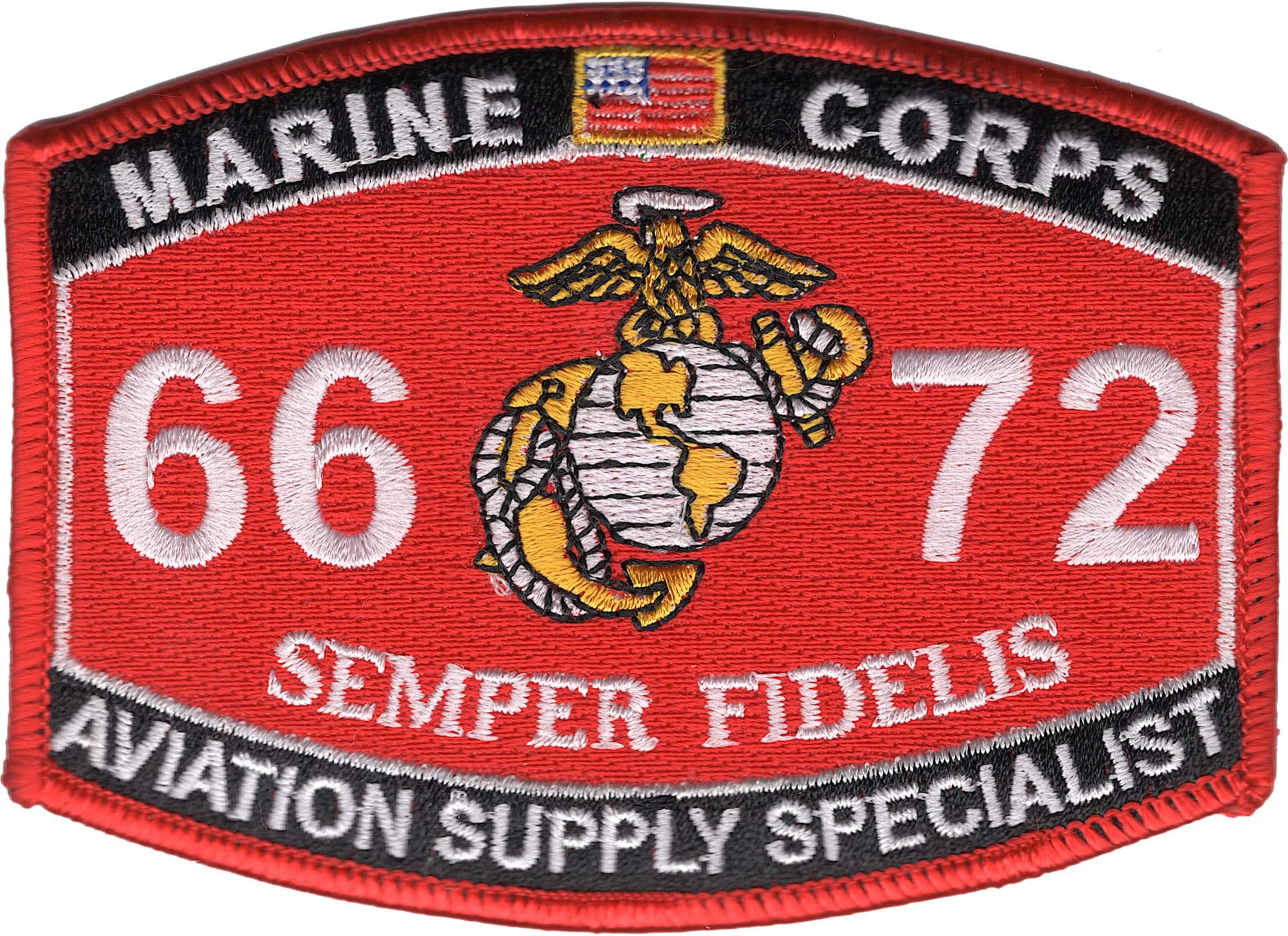 6672 Aviation Supply Specialist MOS Patch
