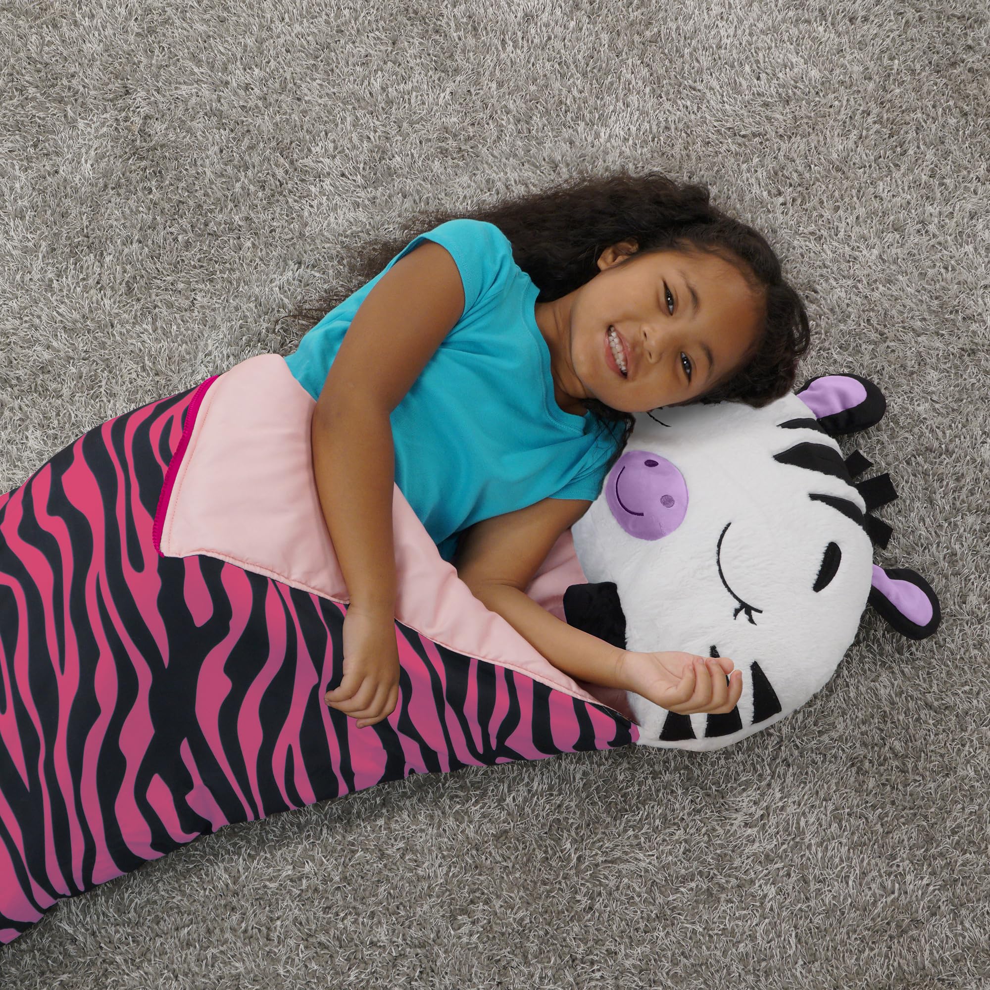 Amazon.com: Happy Nappers: Pillow & Sleepy Sack: Large - Zinnia