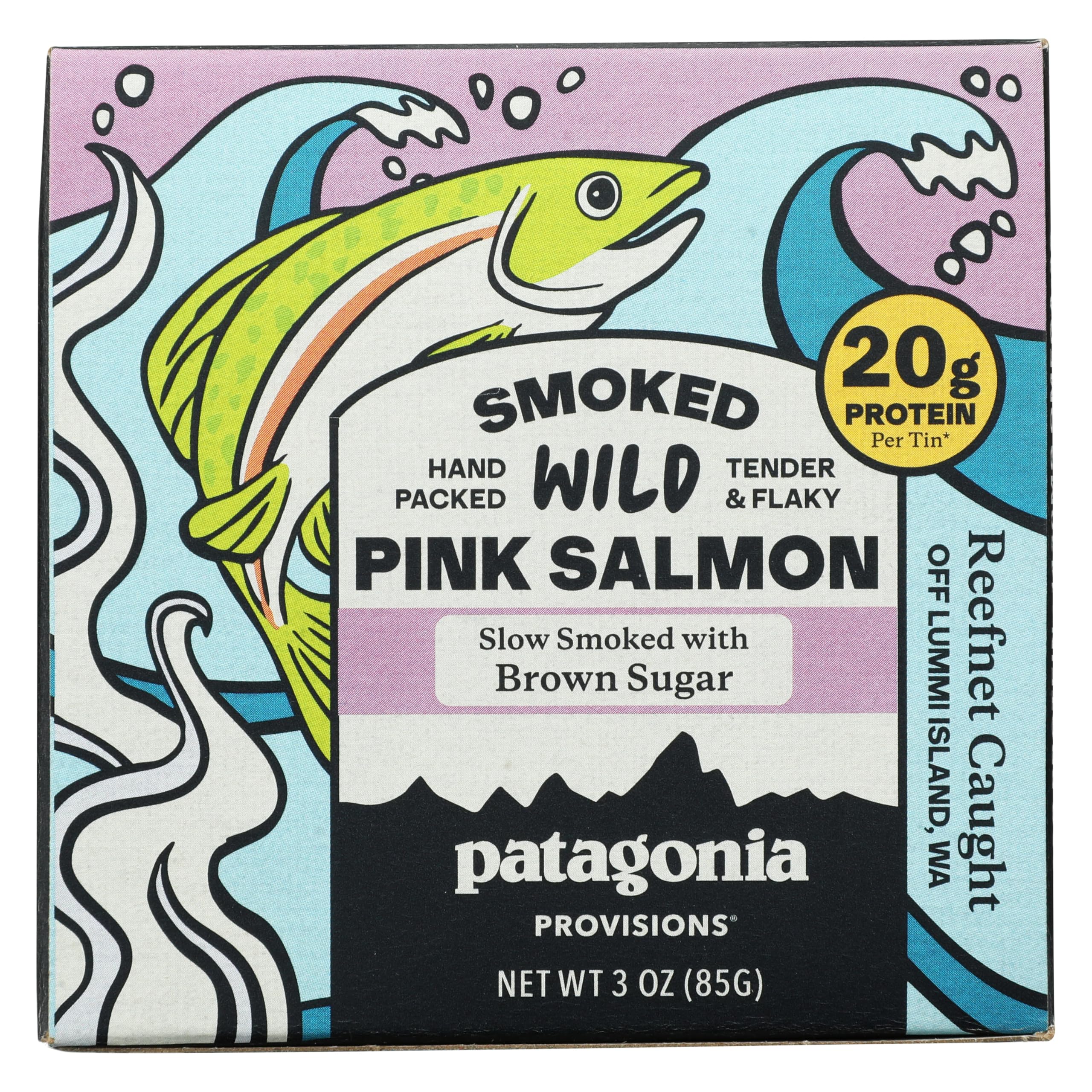 Patagonia Provisions Salmon Wild Pink Smoked, 3 Ounce | Grocery