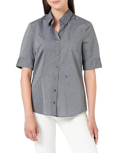 Seidensticker Damen Bluse - Hemdbluse - Bügelfrei - Slim Fit