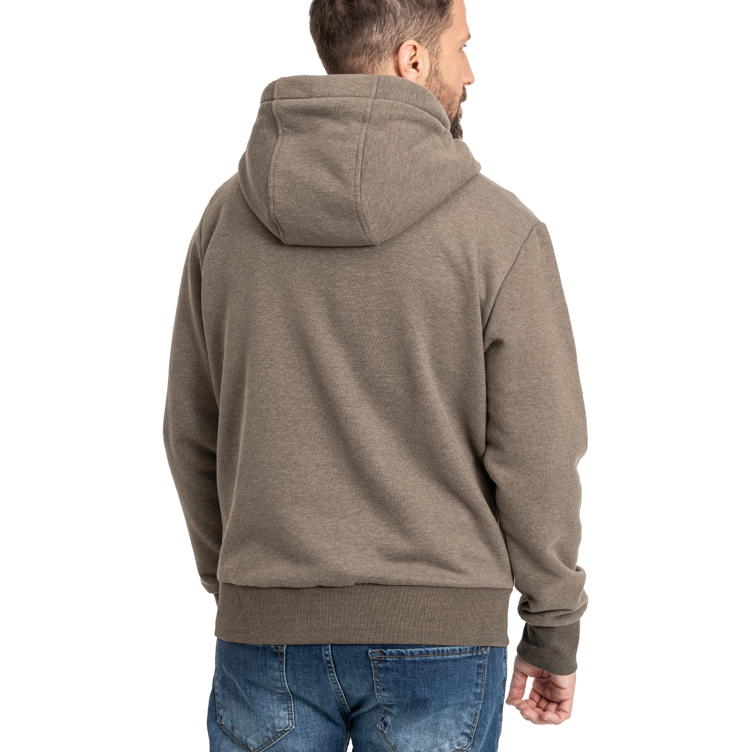 Deproc Active Bluza z kapturem Mężczyźni Finncmyk męska bluza z kapturem, z zamkiem błyskawicznym, kurtka polarowa, wiatrówka z kapturem, z zamkiem błyskawicznym