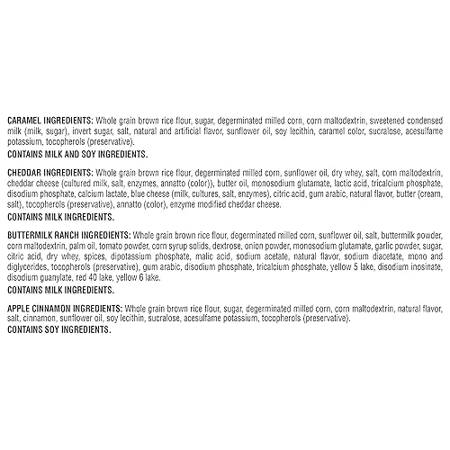 Miniatura 7 de Quaker Rice Crisps dulces y saladas, paquete variado, 14 unidades