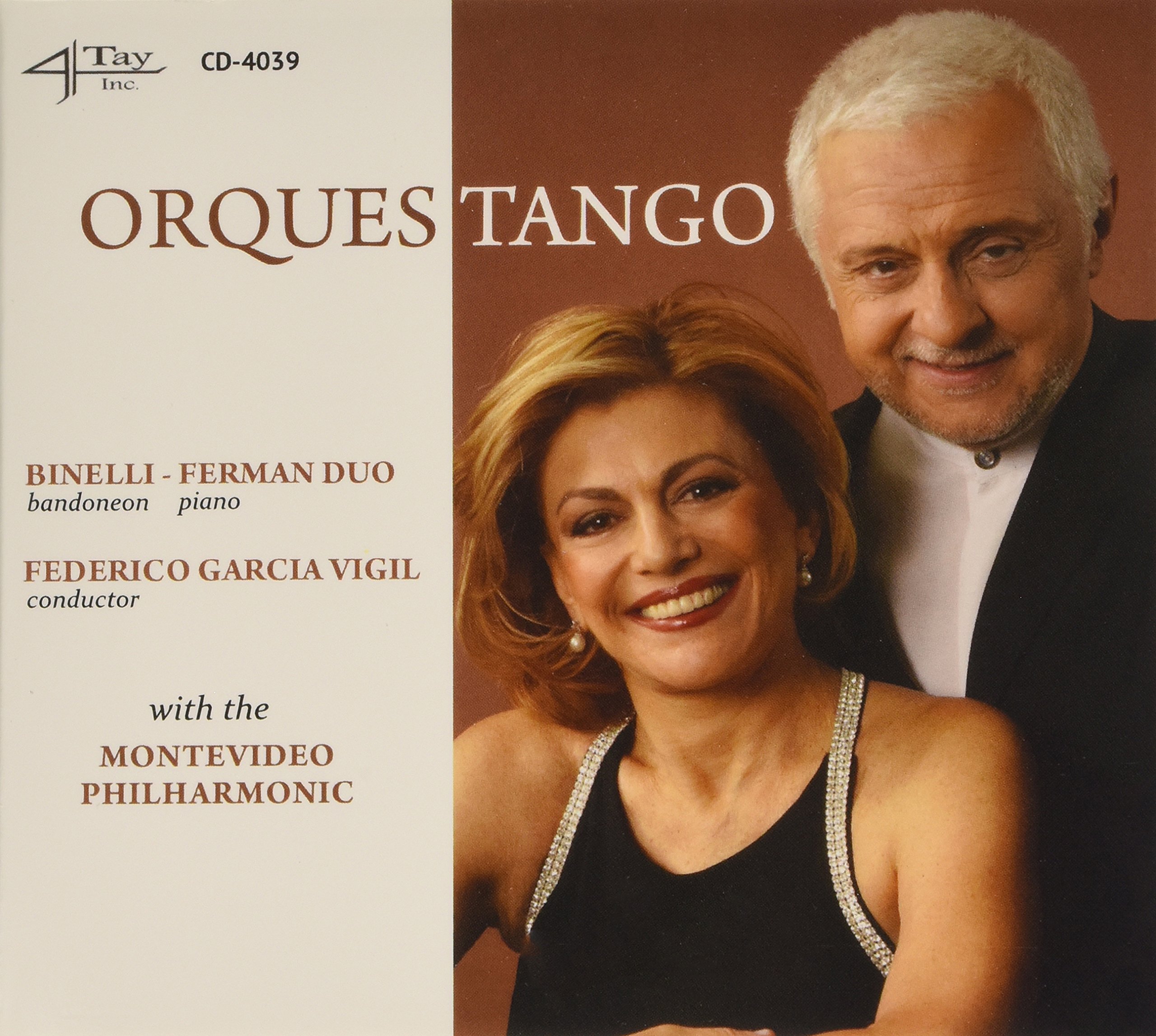 Orques Tango [Audio CD] Salgan; Piazzolla; Binelli and Federico Garcia Vigil