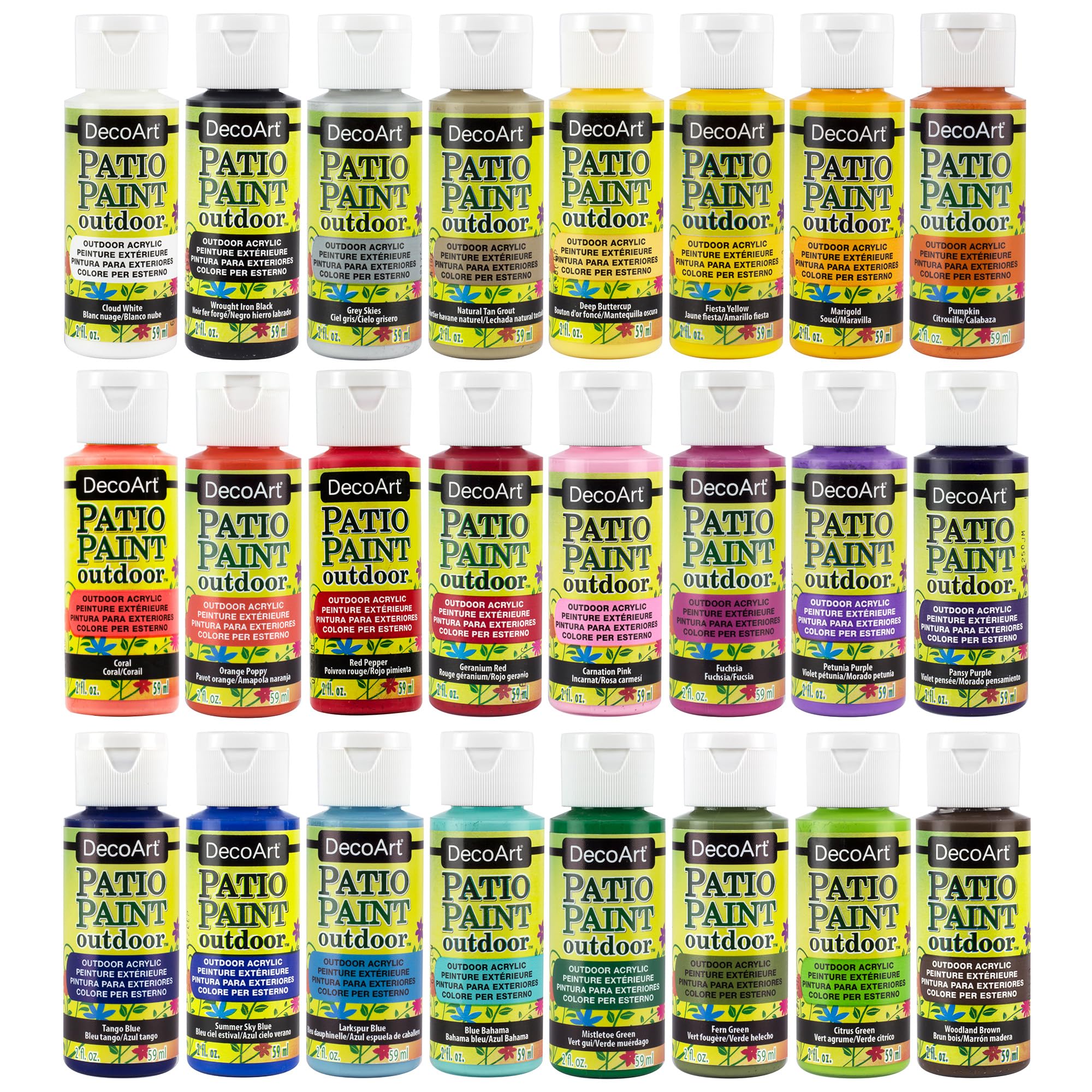 DecoArt Patio Outdoor Paint Set