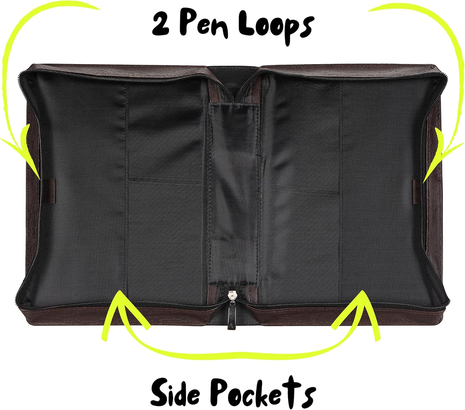 Mr. Pen- Bible Cover, Large, Faux Leather Bible Cover, Bible Cover for Men, Bible Case, Bible Bag, Bible Case for Men, Bible Holder, Bible Carrying Case, Bible Cover Case, Cover for Bible, Holder : Office Products