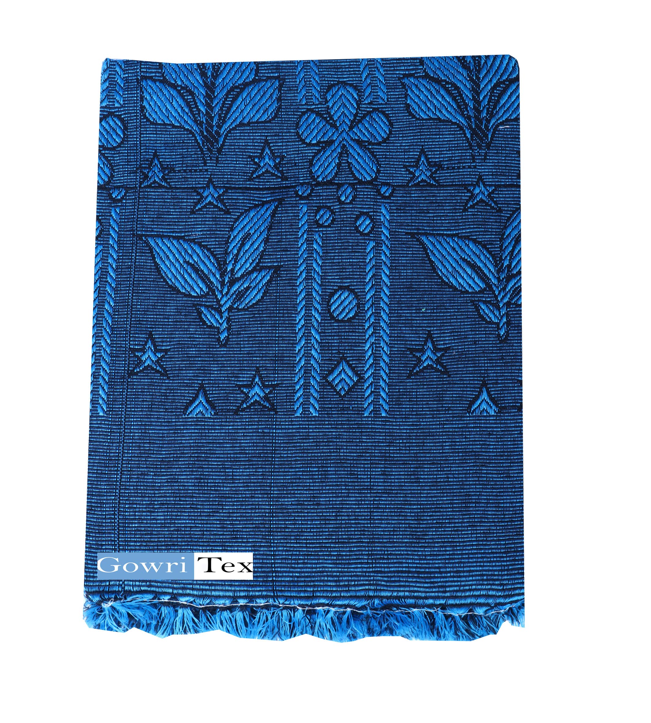 Gowri TexPure Cotton Single Sheet Blanket (Pack of 1) (Blue), lightweight