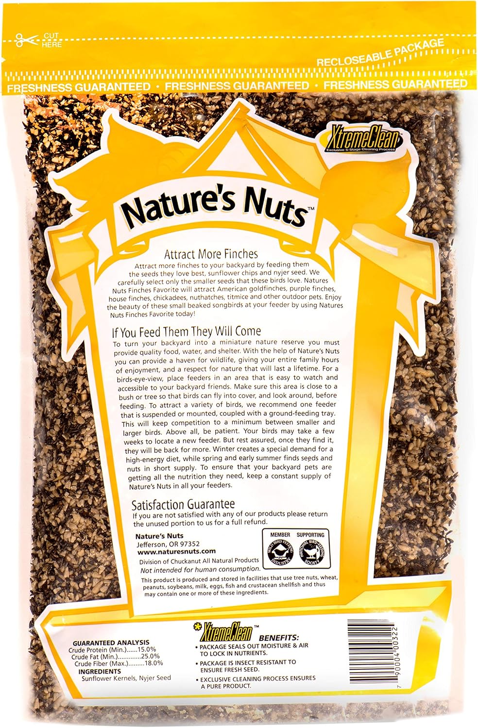 Nature's Nuts Finches Favorite- 10 lb.