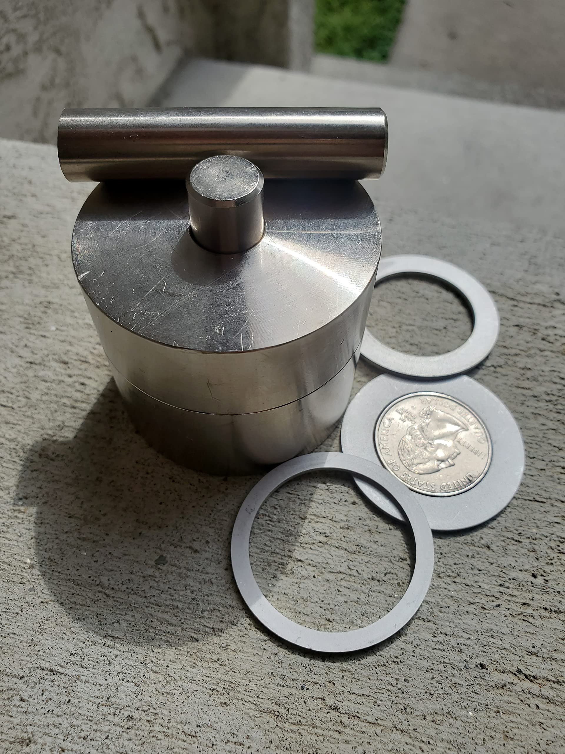Coin Ring Punch 1/2" Coin Ring Tools Center Punch That Will Punch A