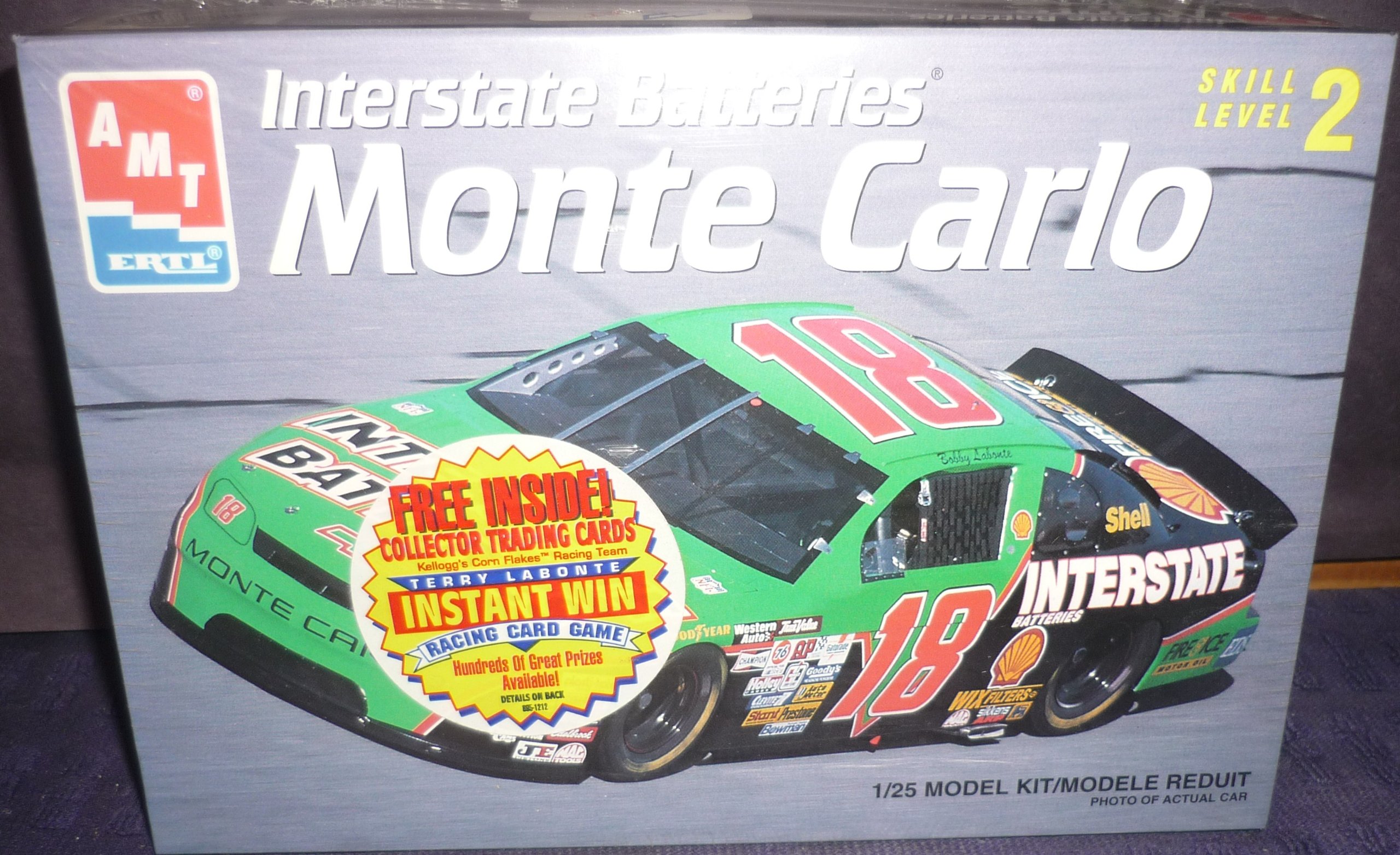 #8186 /Ertl Bobby Labonte #18 INterstate Batteries Monte
