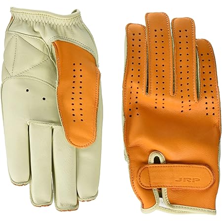 Amazon ジェーアールピー Jrp バイク レザーグローブ 3シーズンショートグローブ オレンジ アイボリー L Bps 車 バイク 車 バイク
