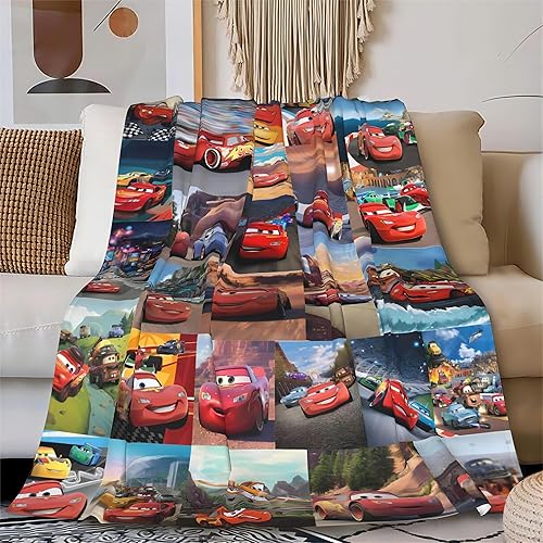 Manta bonita de dibujos animados de anime para niños y niños, manta acogedora y mullida, ligera y cálida para dormitorio, sala de estar, sofá,