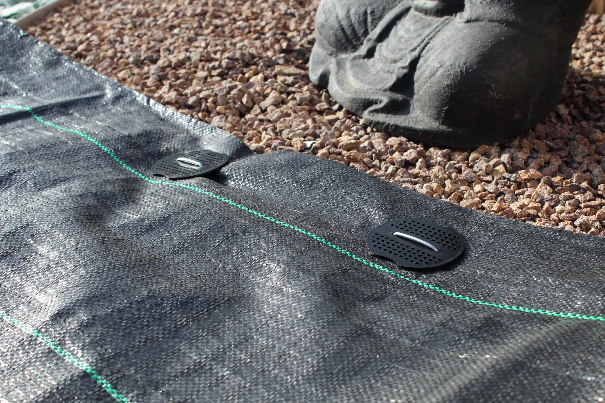 VANELC Unkrautvlies für Garten 1m x 100m, Unkrautfolie 100g/m2, Drainagevlies Garten, Gartenvlies wasserdurchlässig, Unkrautgewebe Garten, Unterbodengewebe, Bodengewebe, Unkrautflies für Garten