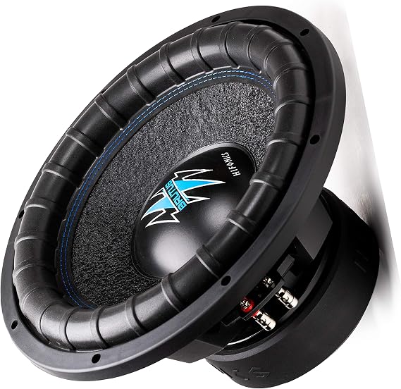 Hifonics BRW12D2 2000 Watts 12 Inch Brutus Car Audio Subwoofer with Heavy Gauge, Powder Coated, Aluminum Die-Cast Basket, Dual 70 Oz Magnet, 3 Inches Voice Coil - Dual 2 Ohm - 12 in