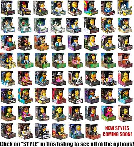 Miniatura 6 de CelebriDucks Tropical Squawk - Patos de goma flotantes de edición limitada, juguete de baño coleccionable para niños y adultos de todas las edades