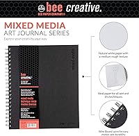 Vista 3 de Bee Paper - Diario Bee Creative de medios mixtos de 8.5" x 11