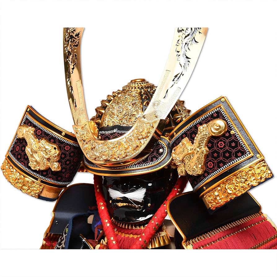 龍玉作 大鎧 Amazon | 【子供着用鎧】三歳～七歳着用朱赤糸威大鎧：龍玉作