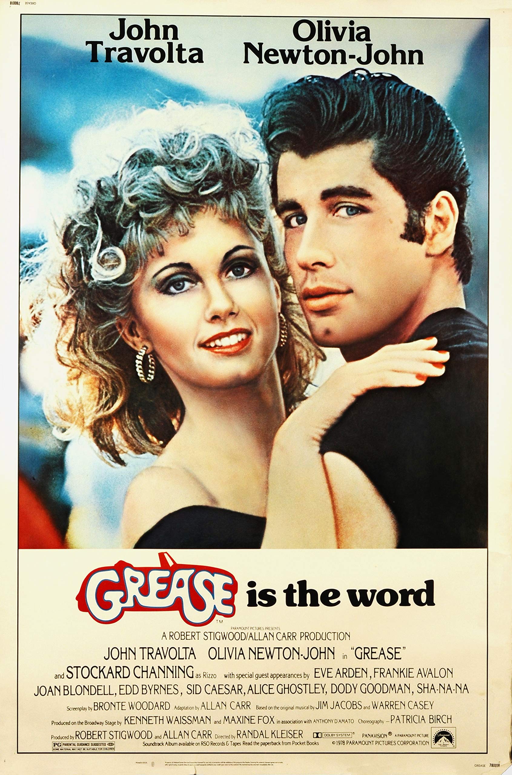 Pop Culture Graphics Grease (1997) - 16x25 inches(40cmx63cm) Frameless Gift