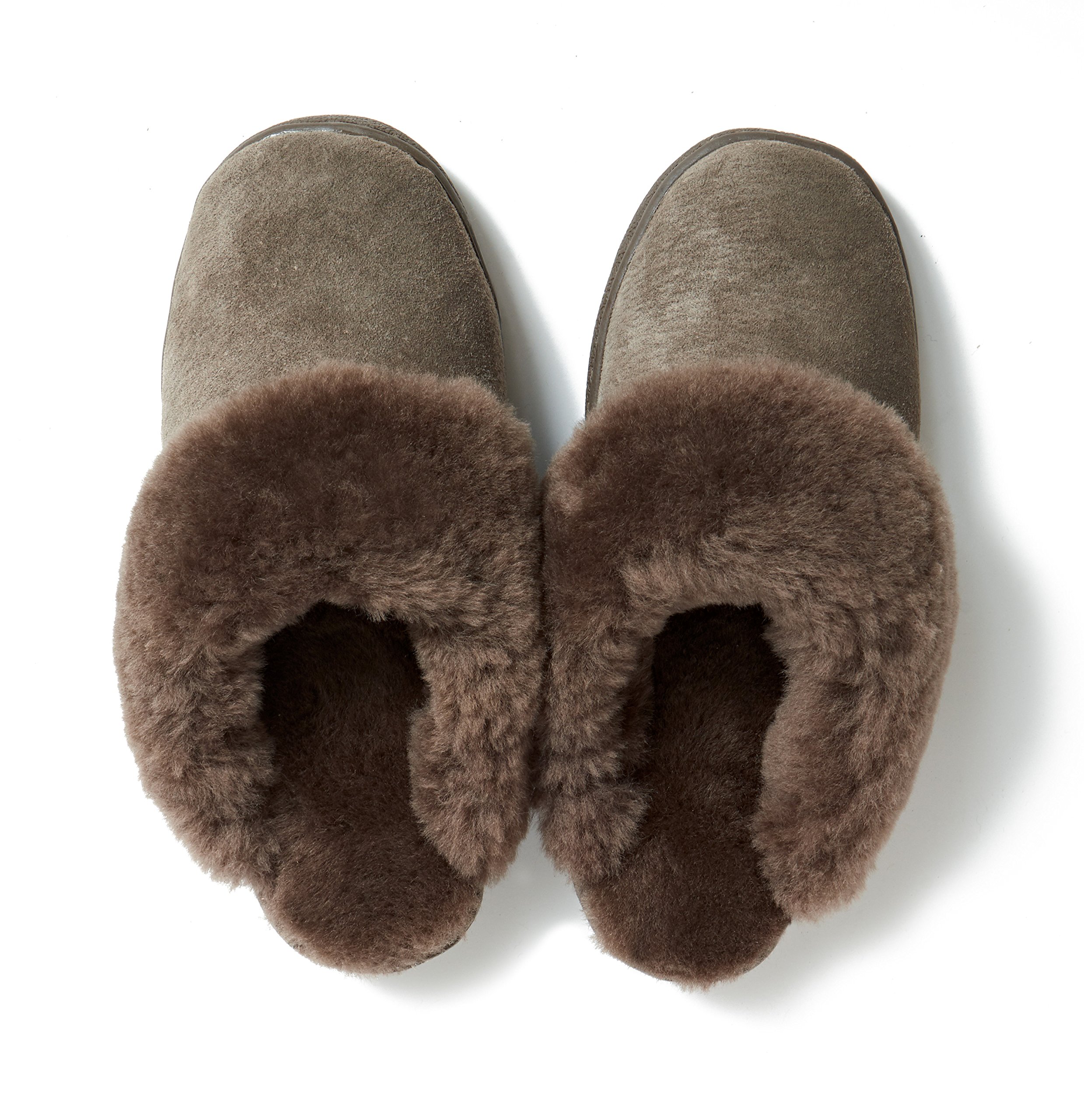 Reissner Lammfelle Pantoffel Hausschuh Korfu Veloursleder