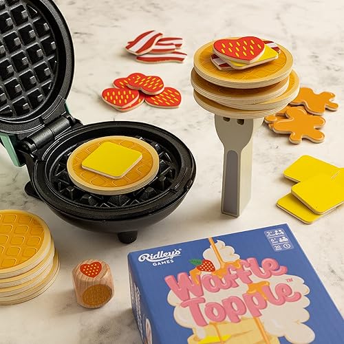 Miniatura 8 de Ridley's Juegos Waffle Topple  Divertido juego de equilibrio de alimentos para todas las edades  Juego para más de 2 jugadores con 15 minutos de