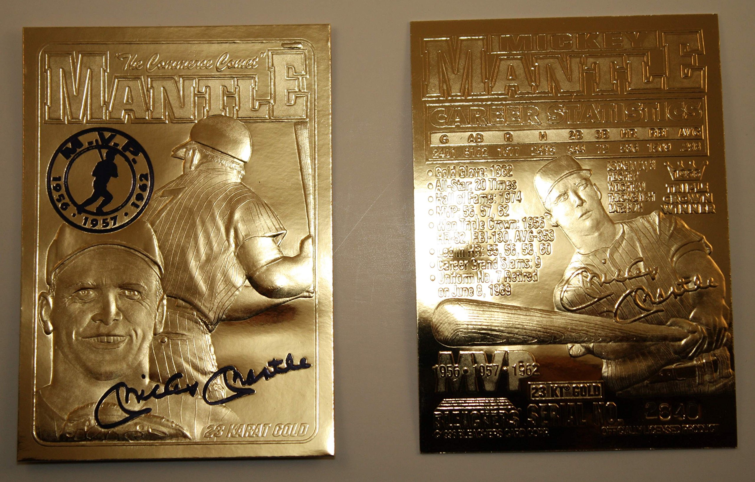 24KGP 金メッキ 1996ハルビン冬季アジア大会 記念メダル 鼠 記念硬貨 Amazon.com: MICKEY MANTLE 1996 Sculptured 23KT Gold Card