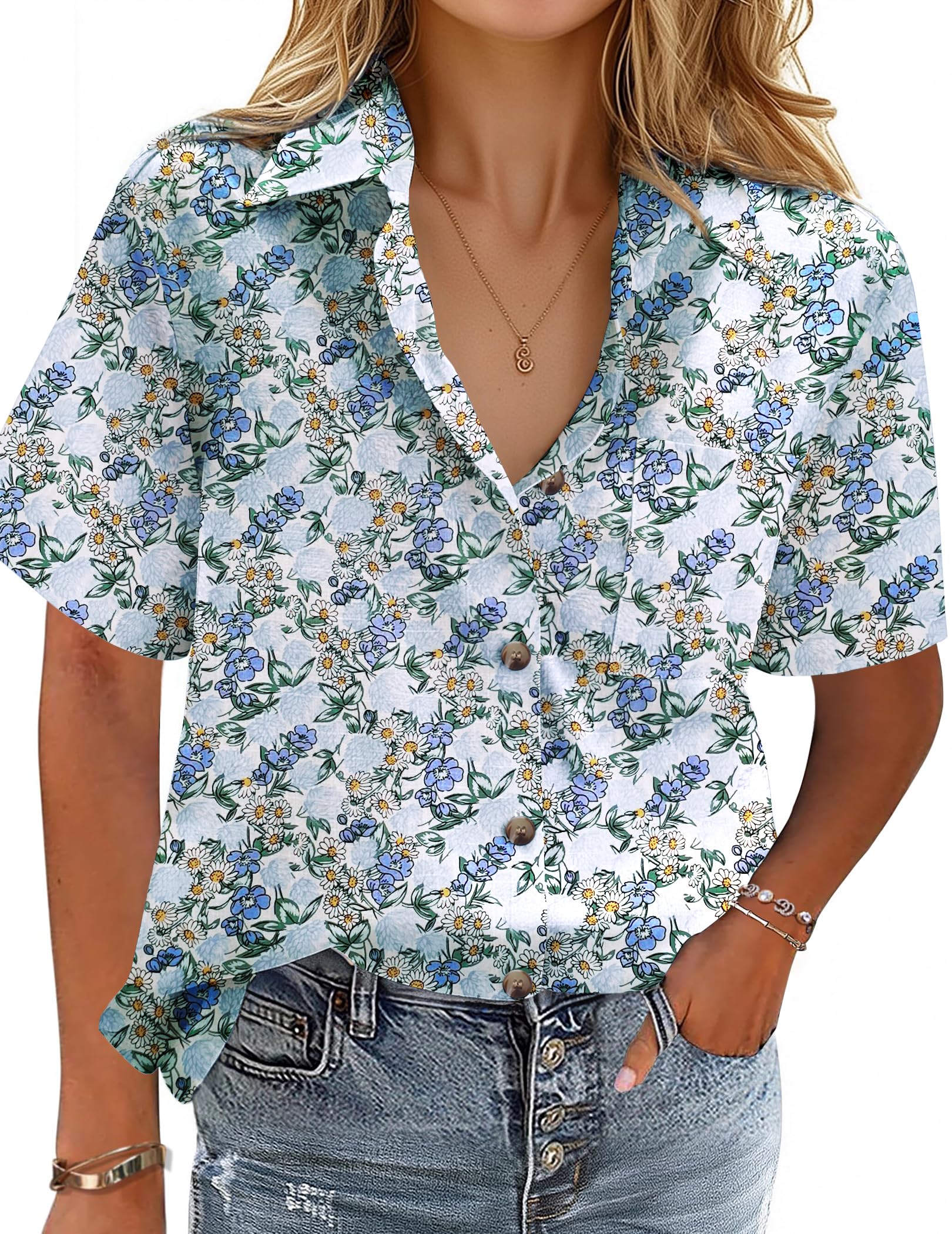HOTOUCH Button Down