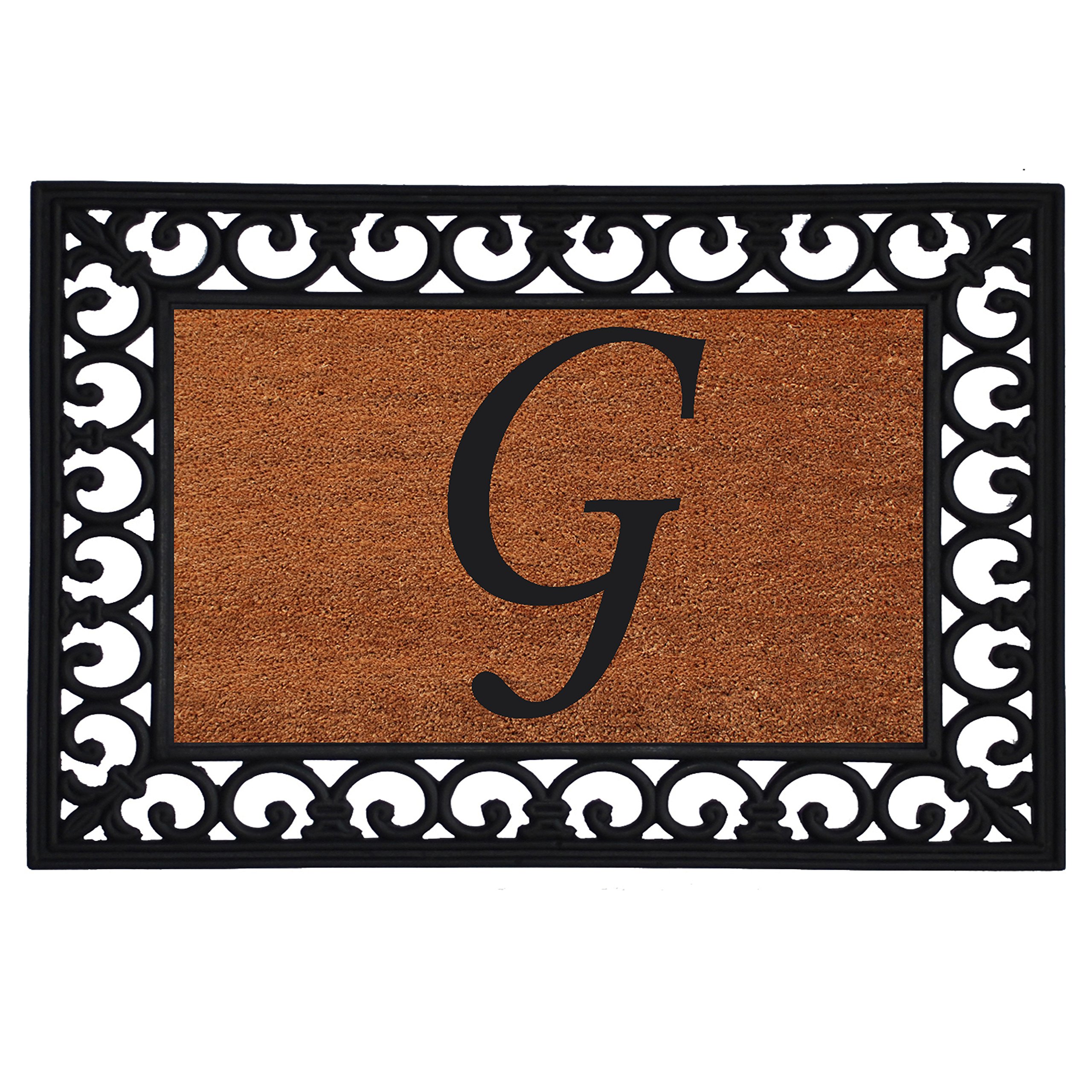 Calloway Mills 180041925G Monogram Insert Doormat 19" x 25" (Letter G)