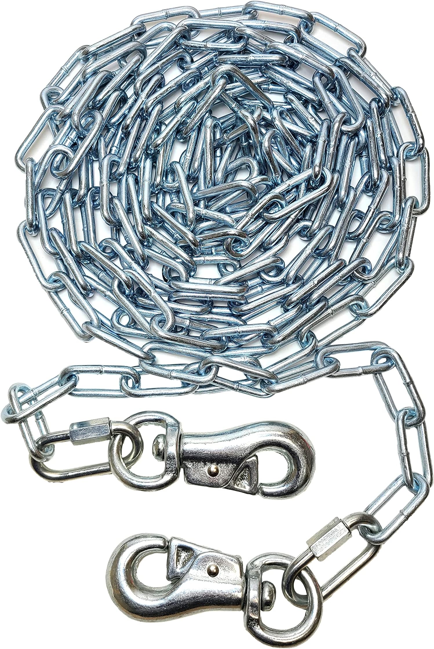 Heavy Duty Dog Runner Chain, Dog Tie Out, for Medium to