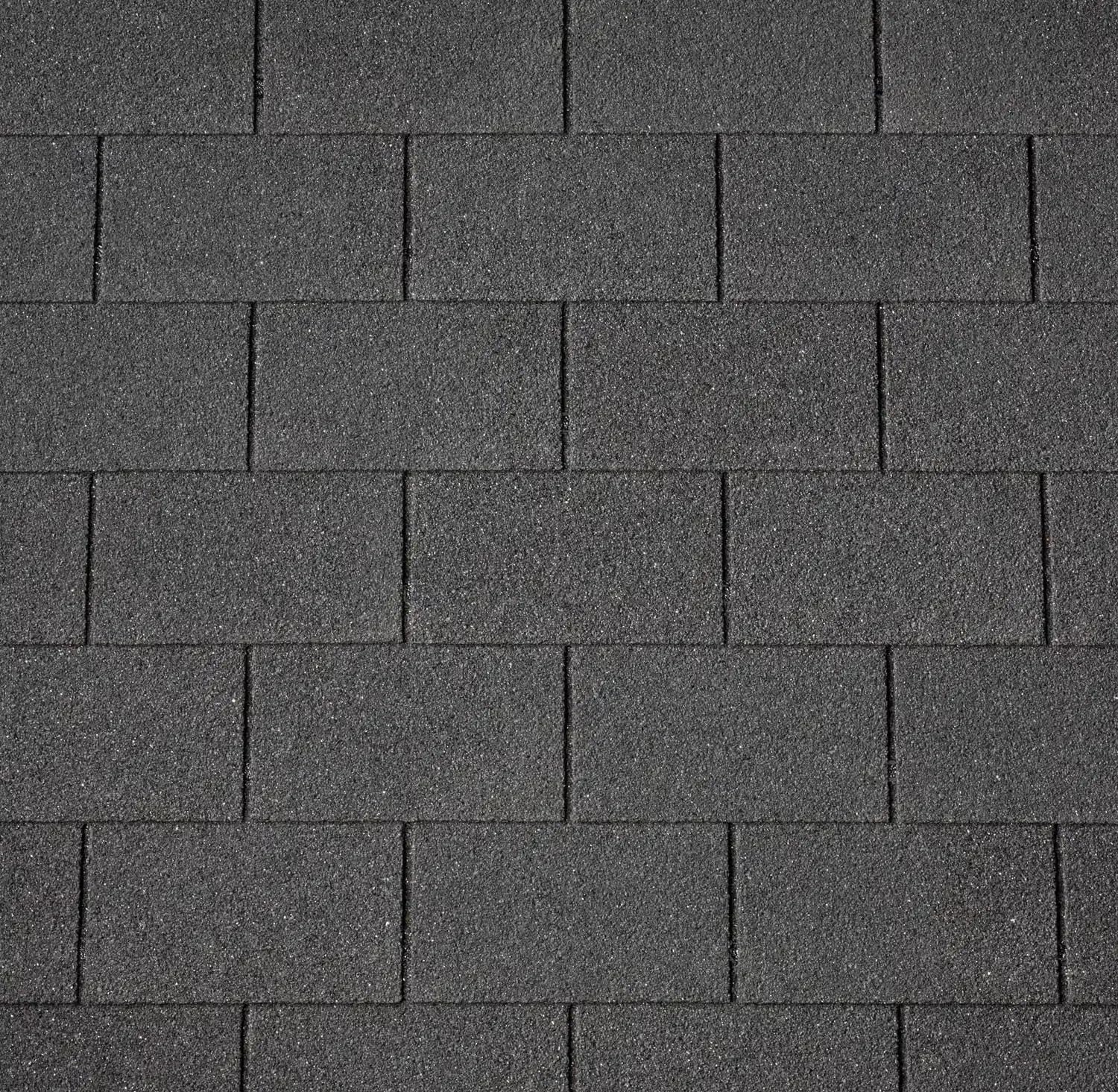 Tegole Canadesi Bituminose Colorate Coperture Piane o Inclinate Colore Stabile nel Tempo (Grigio)