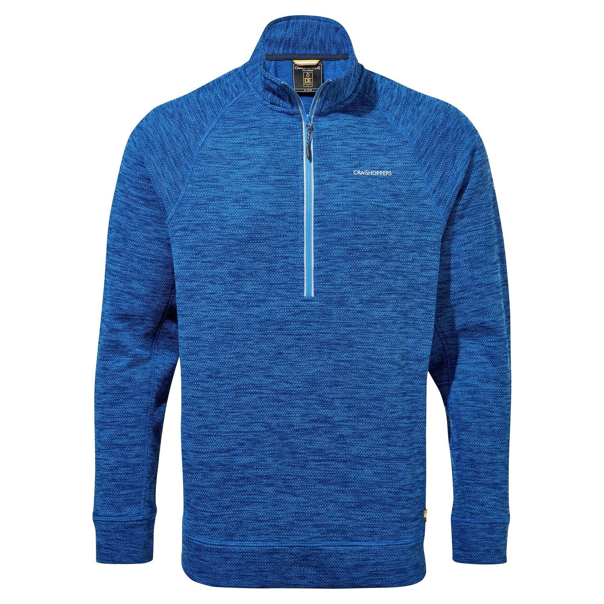 Craghoppers Men's Falls Blue Stromer Half Zip Fleece (S) (Falls Blue)