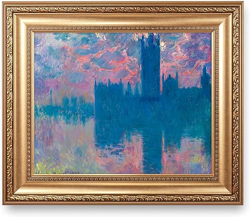 Miniatura 271 de A&T ARTWORK Antibes Seen from The Salis Gardens de Claude Monet Las Obras de Arte Clásico Mundial Reproducciones, Impresiones de Arte en Lienzo