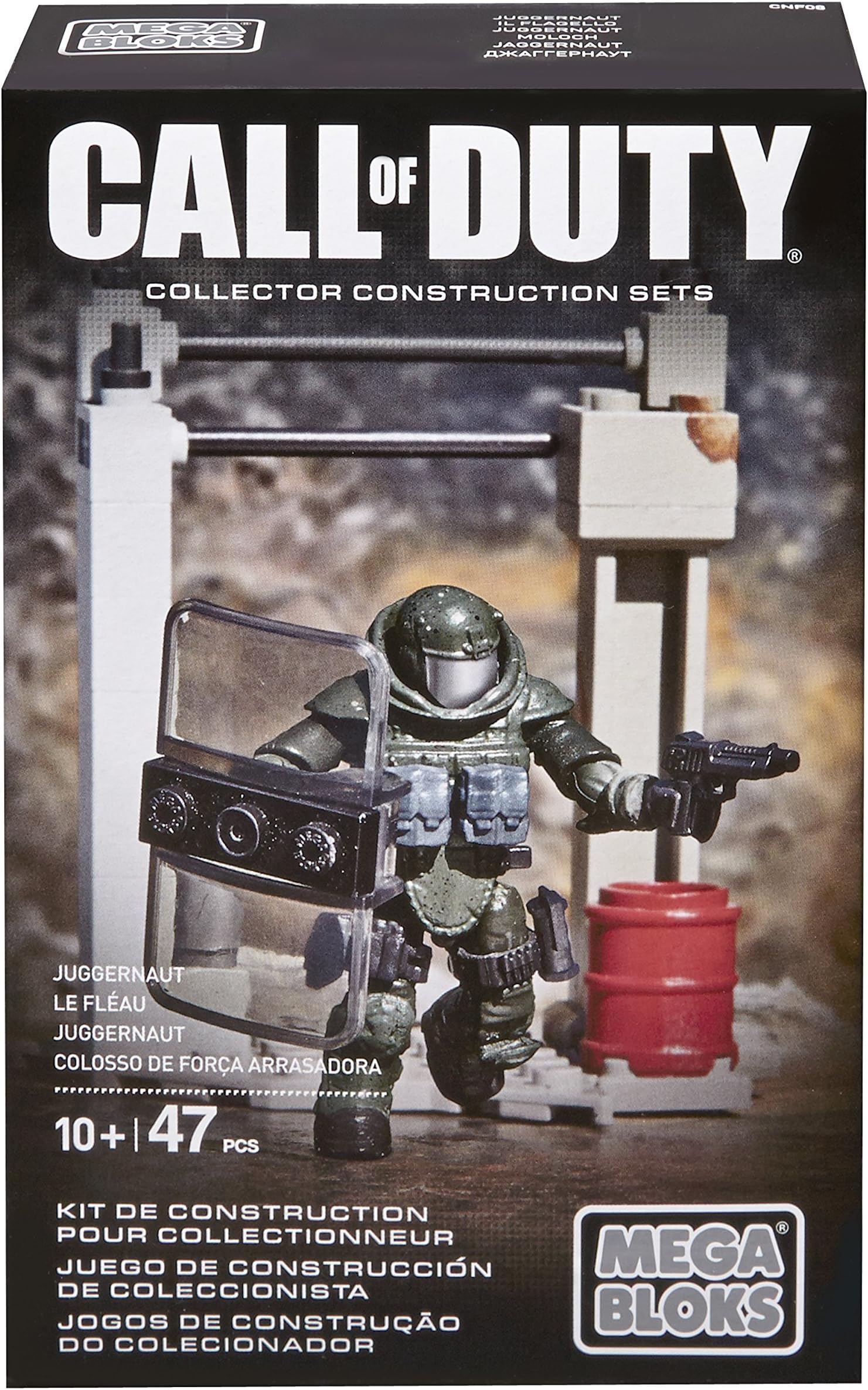 Mega Bloks CNF08 Call of Duty Juggernaut Construction Set and Figure