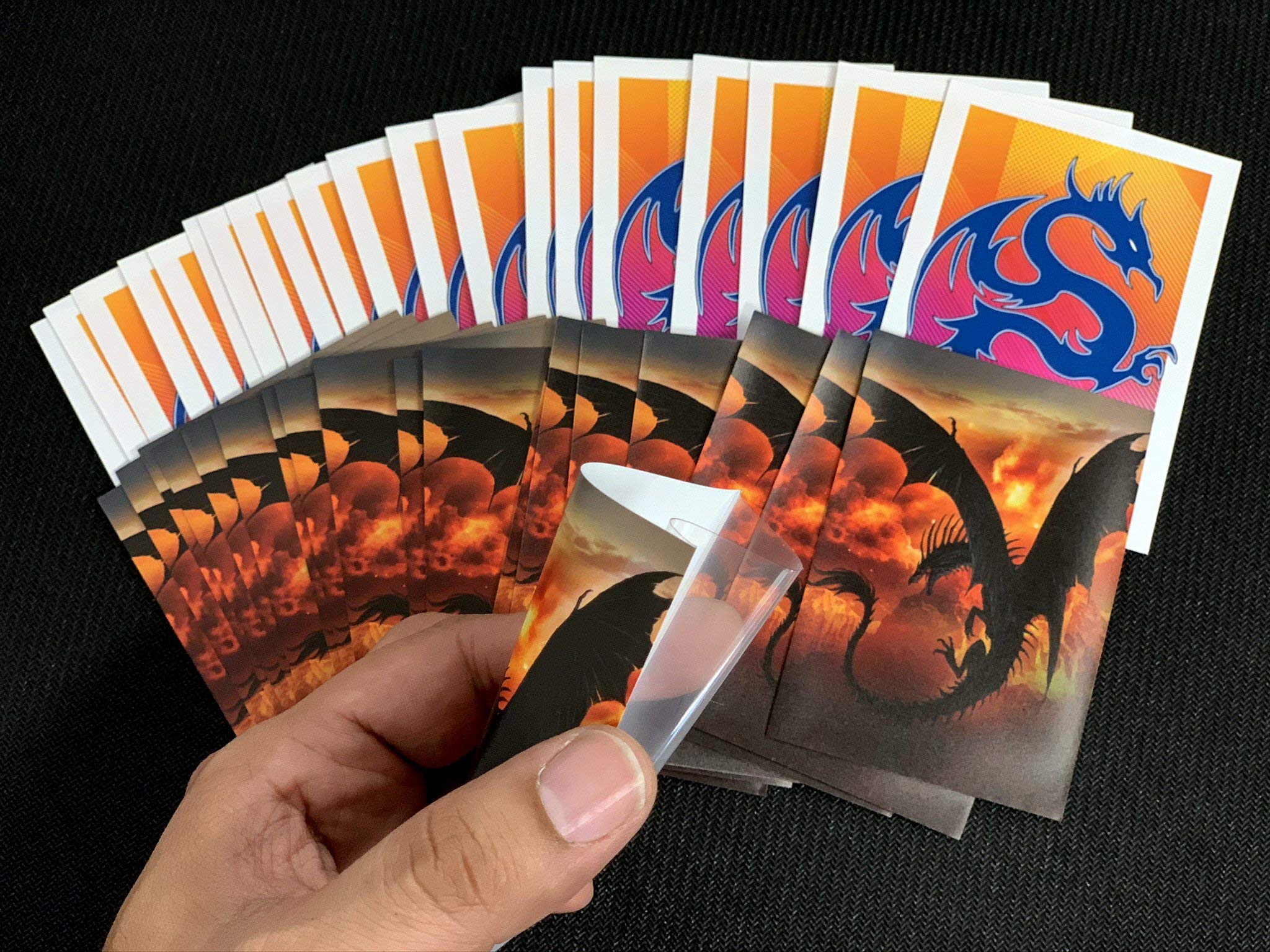 Amazon.com: Custom Card Sleeves 60ct with Your Design for Gaming Cards  Standard Size Magic The Gathering, : Toys & Games