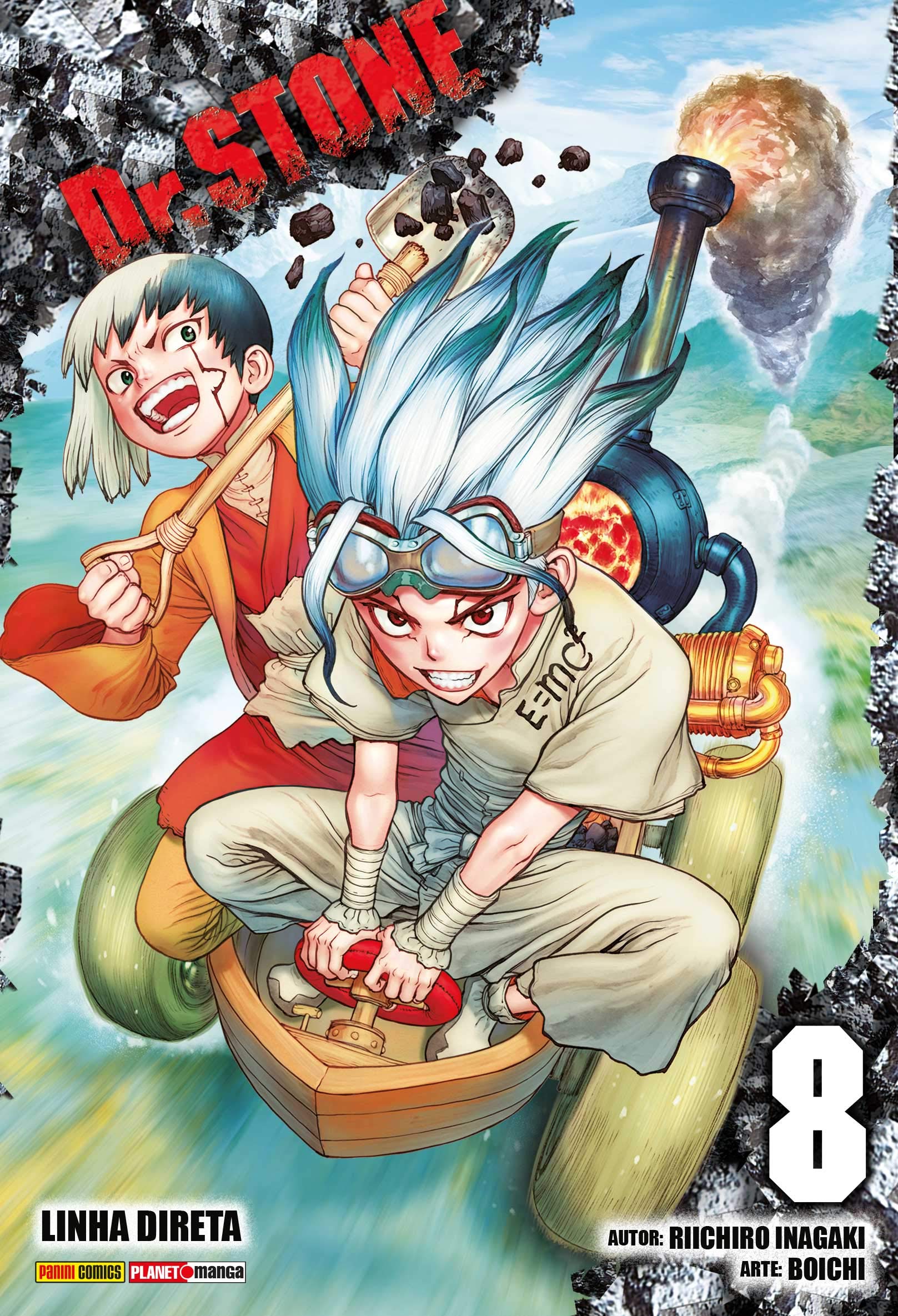 Dr. Stone Vol. 8 : Riichiro Inagaki: Amazon.com.br: Brinquedos e Jogos